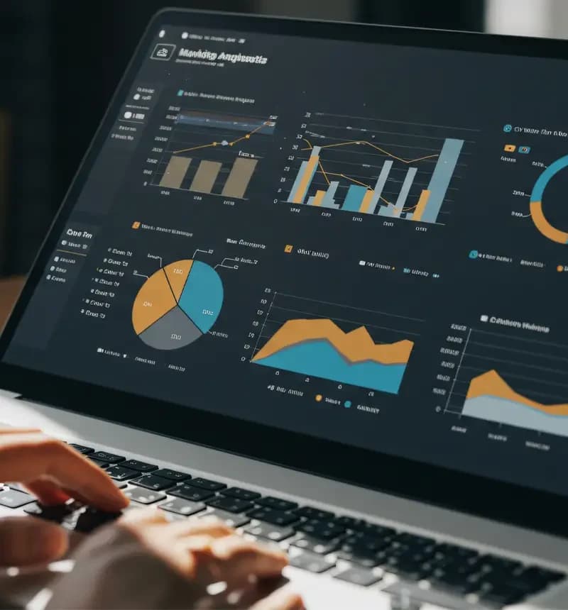 Marketing strategy and analytics dashboard